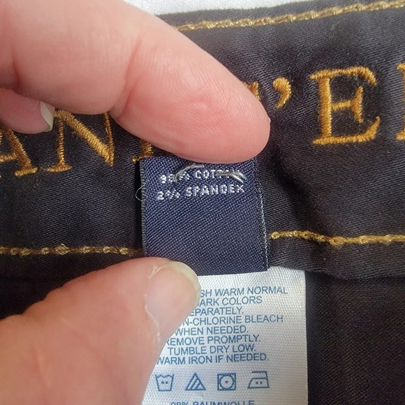 NWOT Lands End Sateen Hollywood Flare Jeans Fit 1 Size 8 - Picture 6 of 12